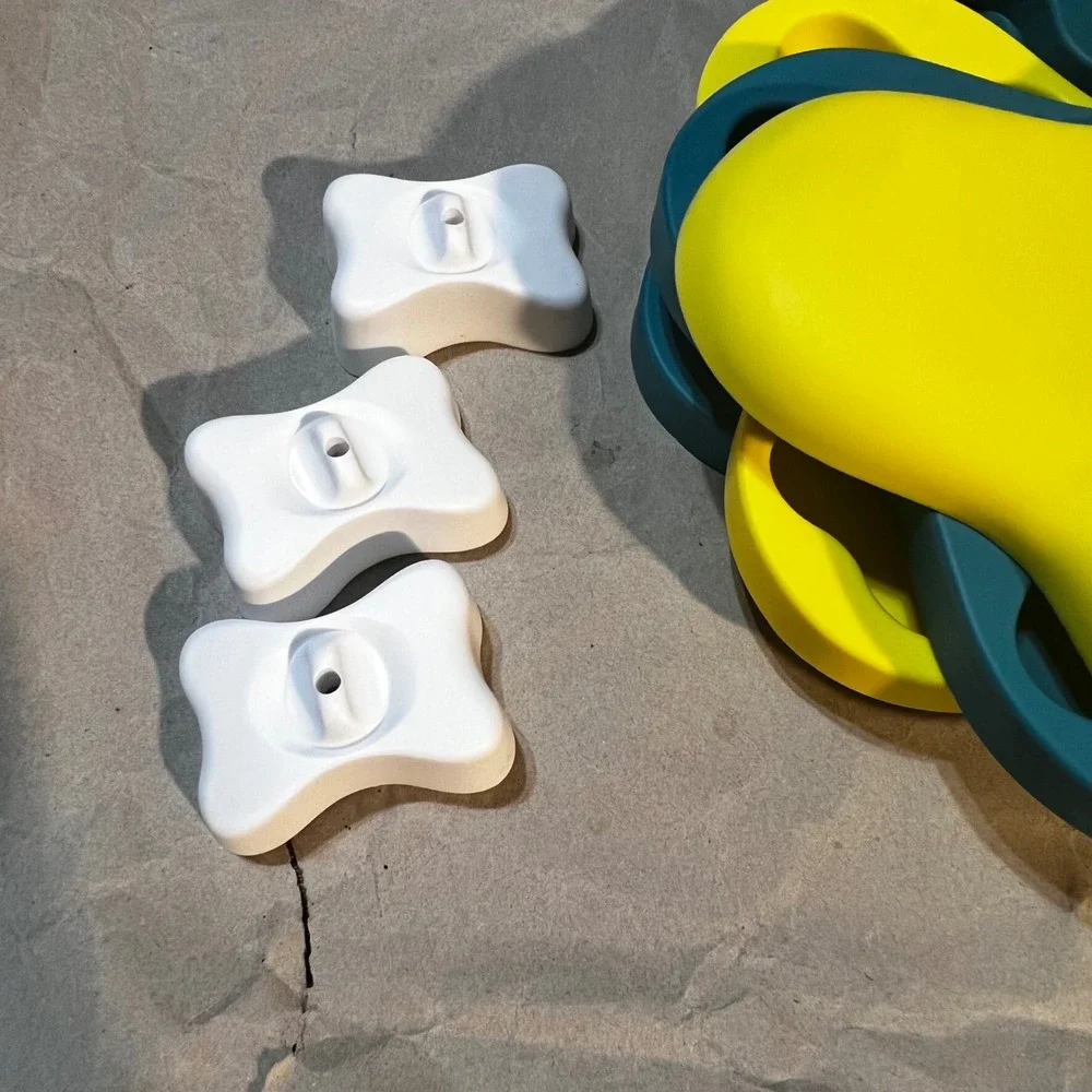 Outward Hound Nina Ottosson Dog Tornado Puzzle Toy Yellow Teal Intermediate Lvl